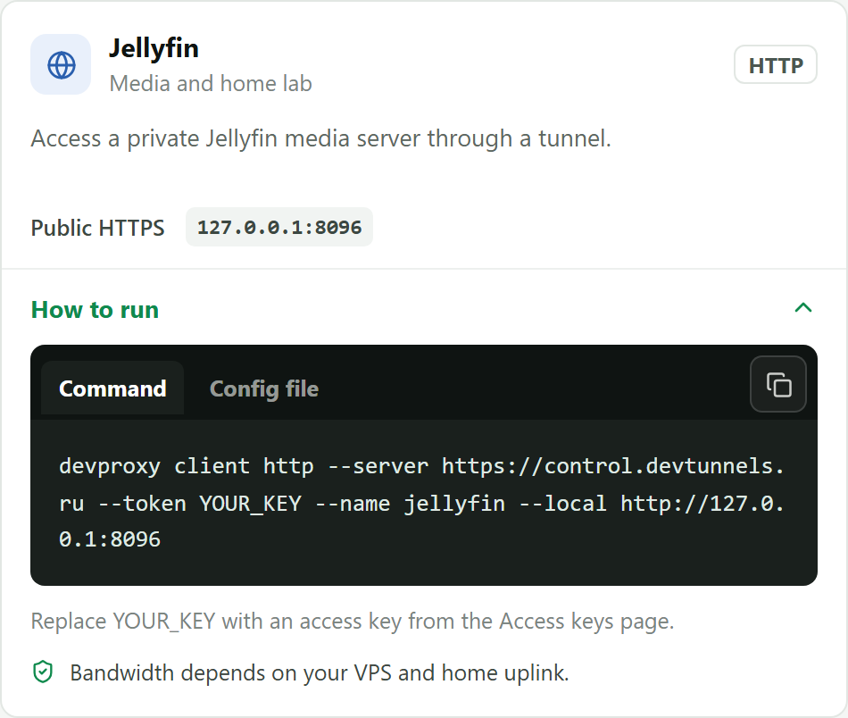 Jellyfin template